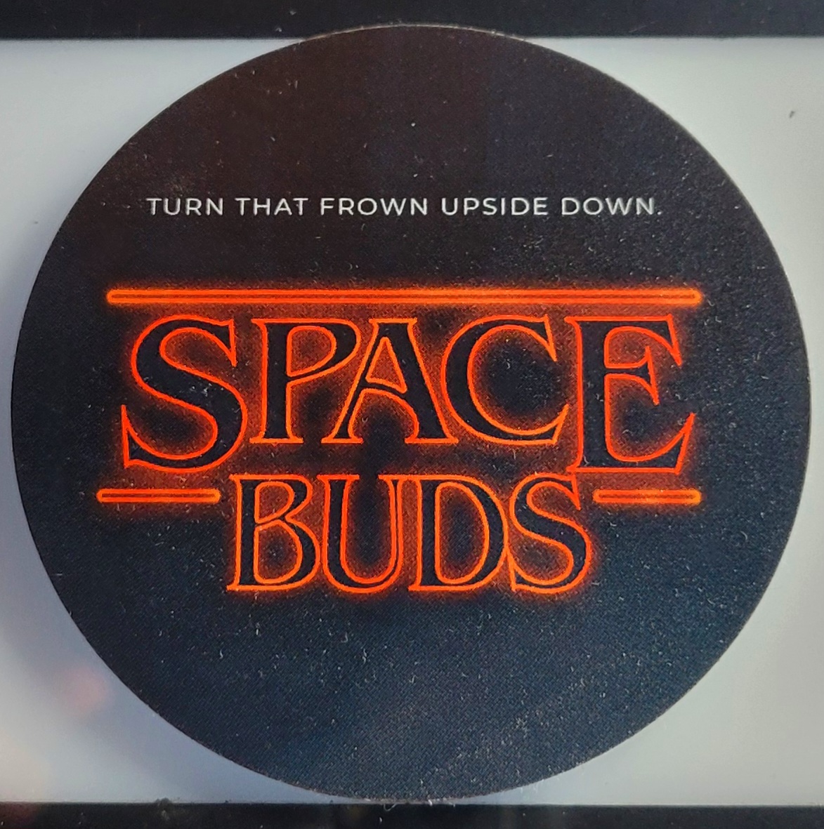 Photograph of product: Spacebuds - Sticker - Stranger Things