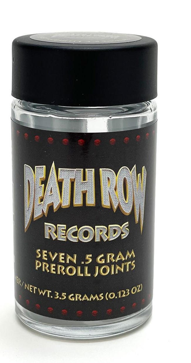 Photograph of product: Death Row: Motor City Fuel Infused Multi-Pack Pre-Roll (7x0.5g)