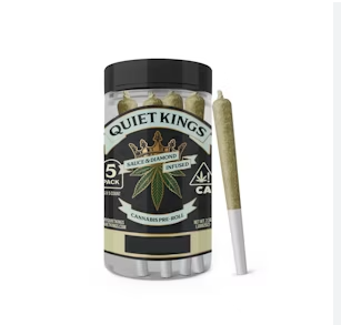 Photograph of product: Blueberry Pancake Sauce And Diamond Infused Pre Roll 5pk