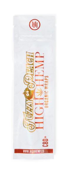 Photograph of product: High Hemp: Fuzzy Peach | 2pk