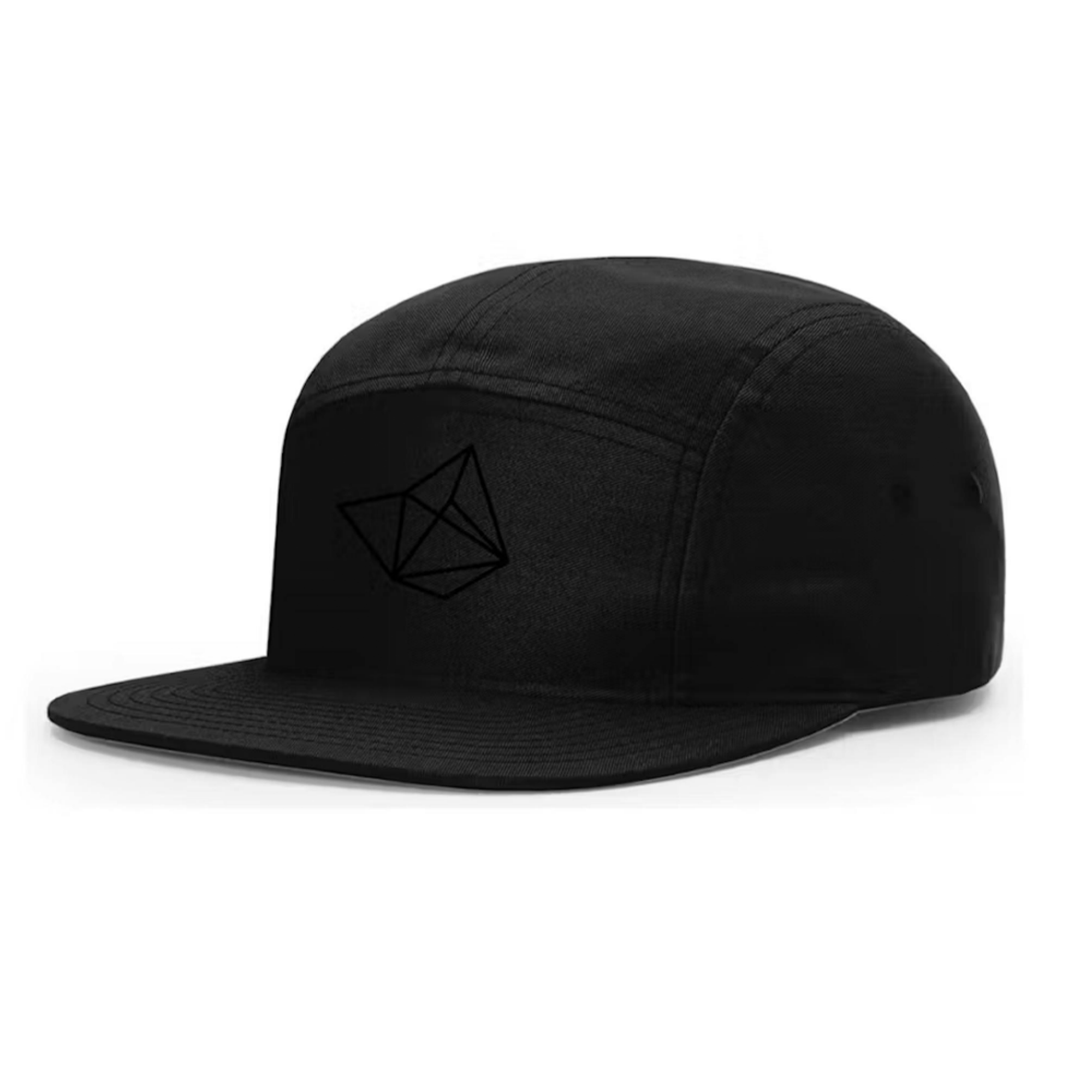 Photograph of product: Theory - 5 Panel Hat -  Icon (Black)