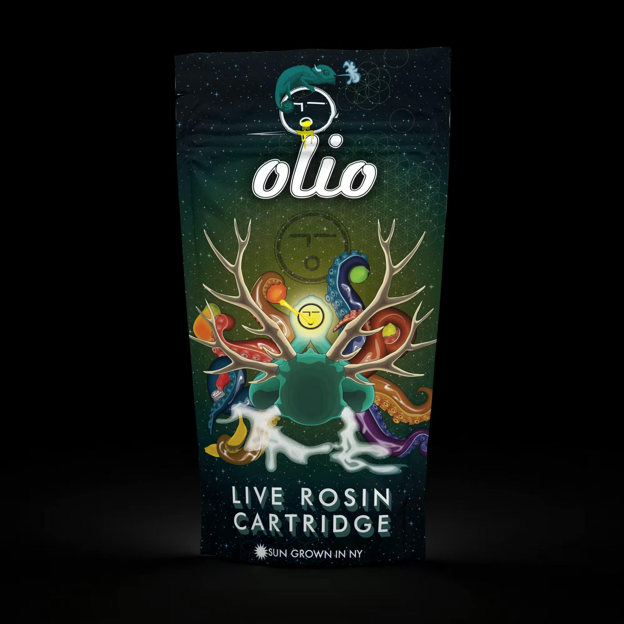 Photograph of product: Olio - Sonic Boom - Live Rosin Cart