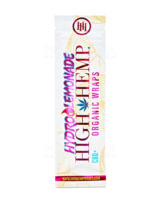 Photograph of product: ACC- High Hemp Hydro Lemonade Organic Wraps