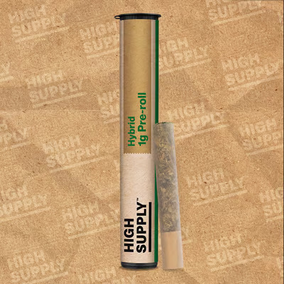 Photograph of product: High Supply | Pre-Roll | Pineapple Express