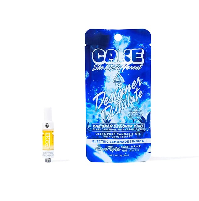 Photograph of product: Electric Lemonade 1g cart - 