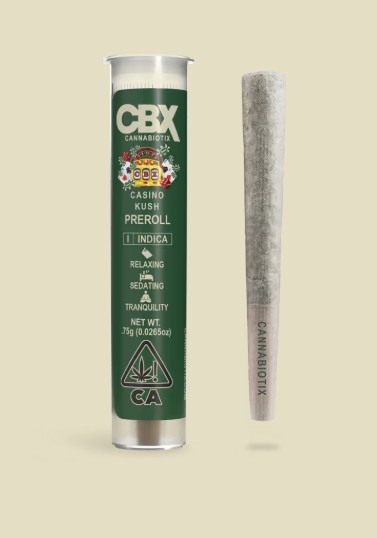 Photograph of product: Casino Kush Indoor Pre-Roll (1.7g)