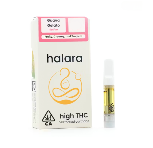 Photograph of product: Halara High THC Cartridge 1g - Guava Gelato (S)
