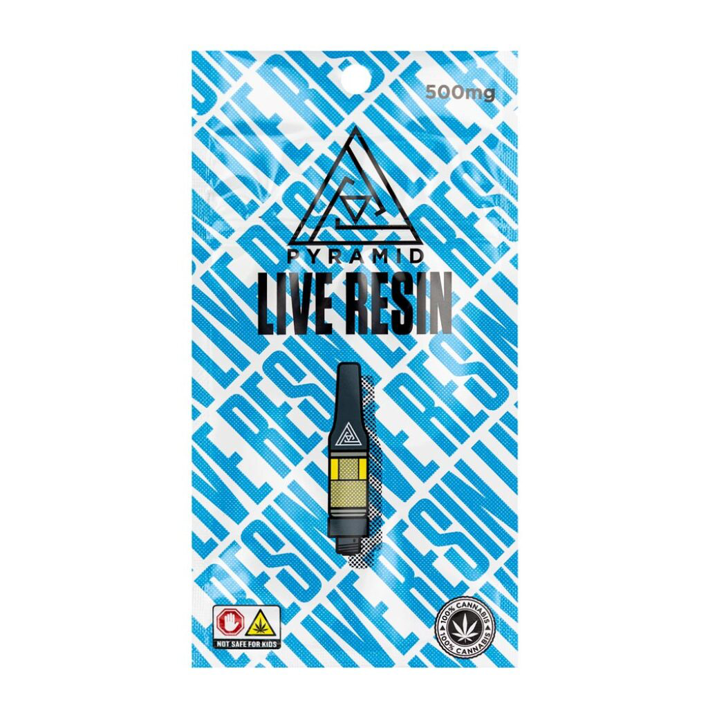 Photograph of product: Pyramid - Peanut Butter Trix Live Resin Cartridge 1g
