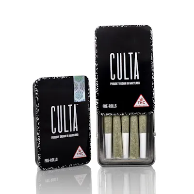 Photograph of product: Amnesia OG Preroll [5pk] 0.5g each