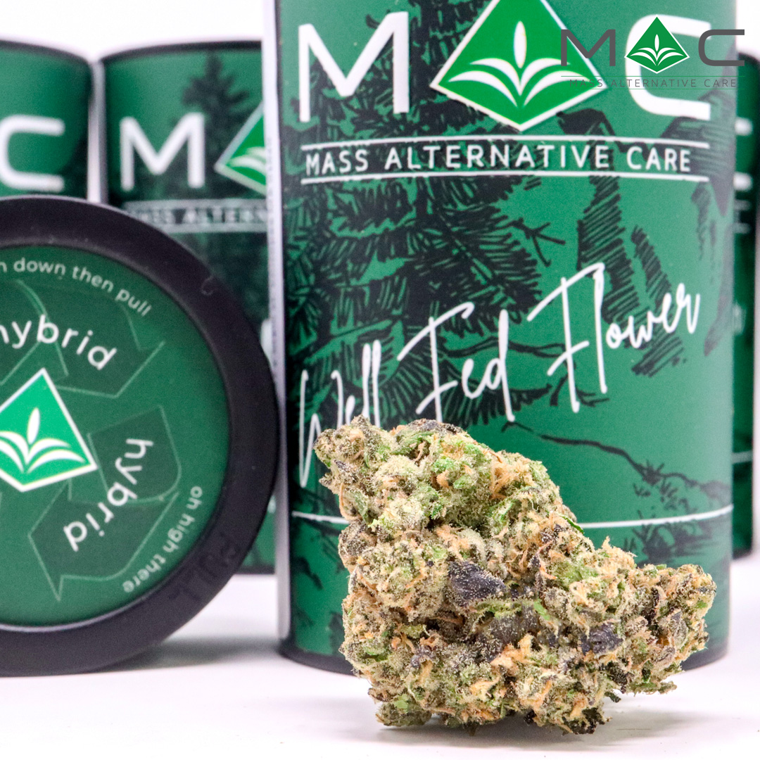 Photograph of product: Rainbow Road 1/8 26.91% TAC 3.64% Terpenes - 3.5g