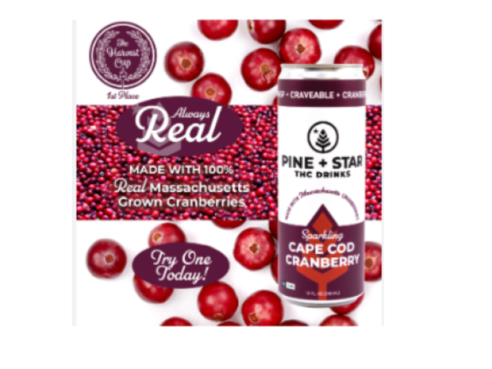 Photograph of product: Cape Cod Cranberry | Soda | 5mg*