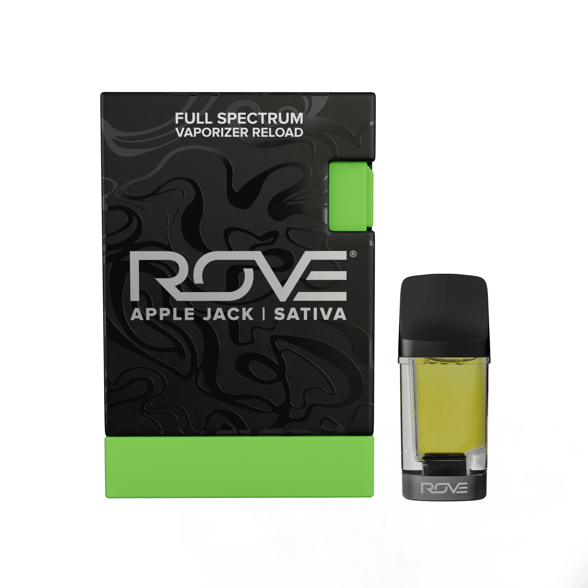 Photograph of product: ROVE- APPLE JACK- RELOAD- LIVE RESIN DIAMOND VAPORIZER