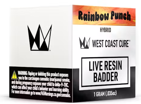 Photograph of product: Rainbow Punch Badder [H]