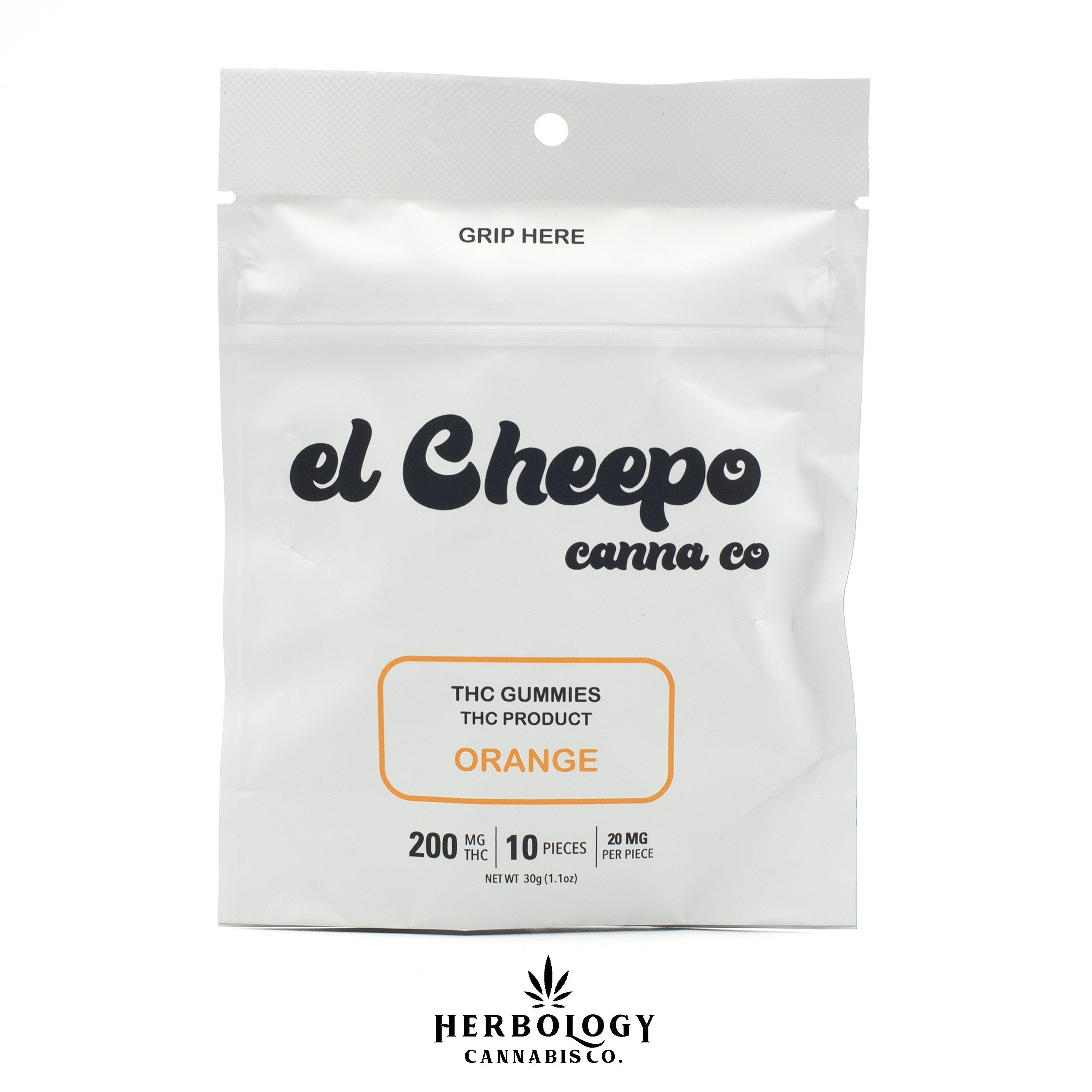 Photograph of product: El Cheepo | Gummy | Cotton Candy | 200mg