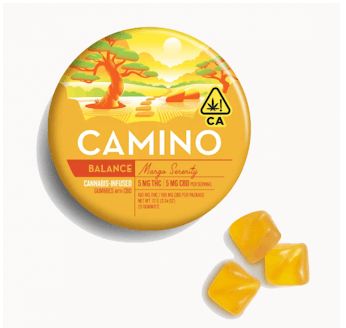 Photograph of product: Camino - Mango Serenity - 1: ummies - 200mg - Hybrid