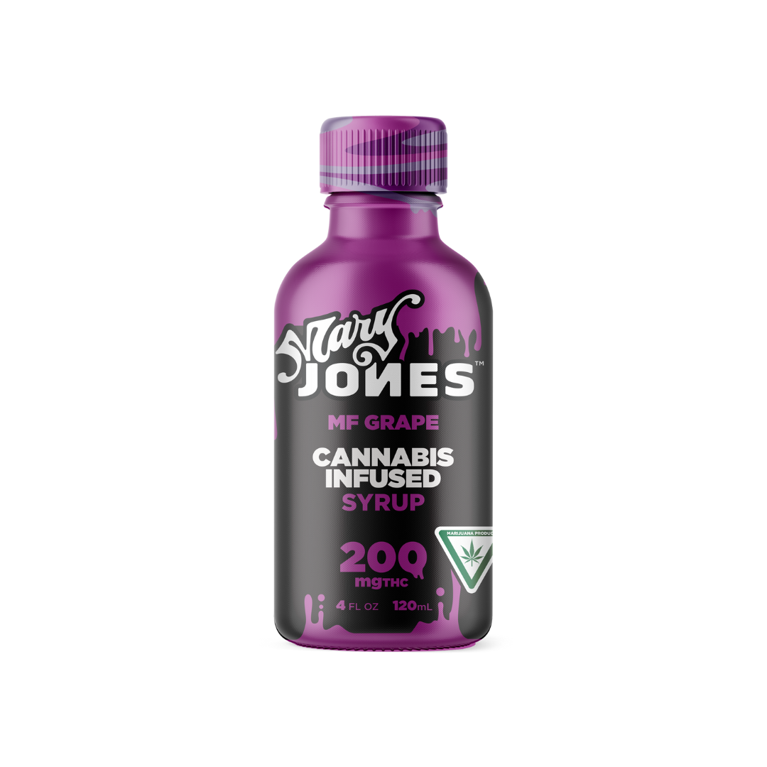Photograph of product: Mary Jones | MF Grape Infused Syrup | 200mg
