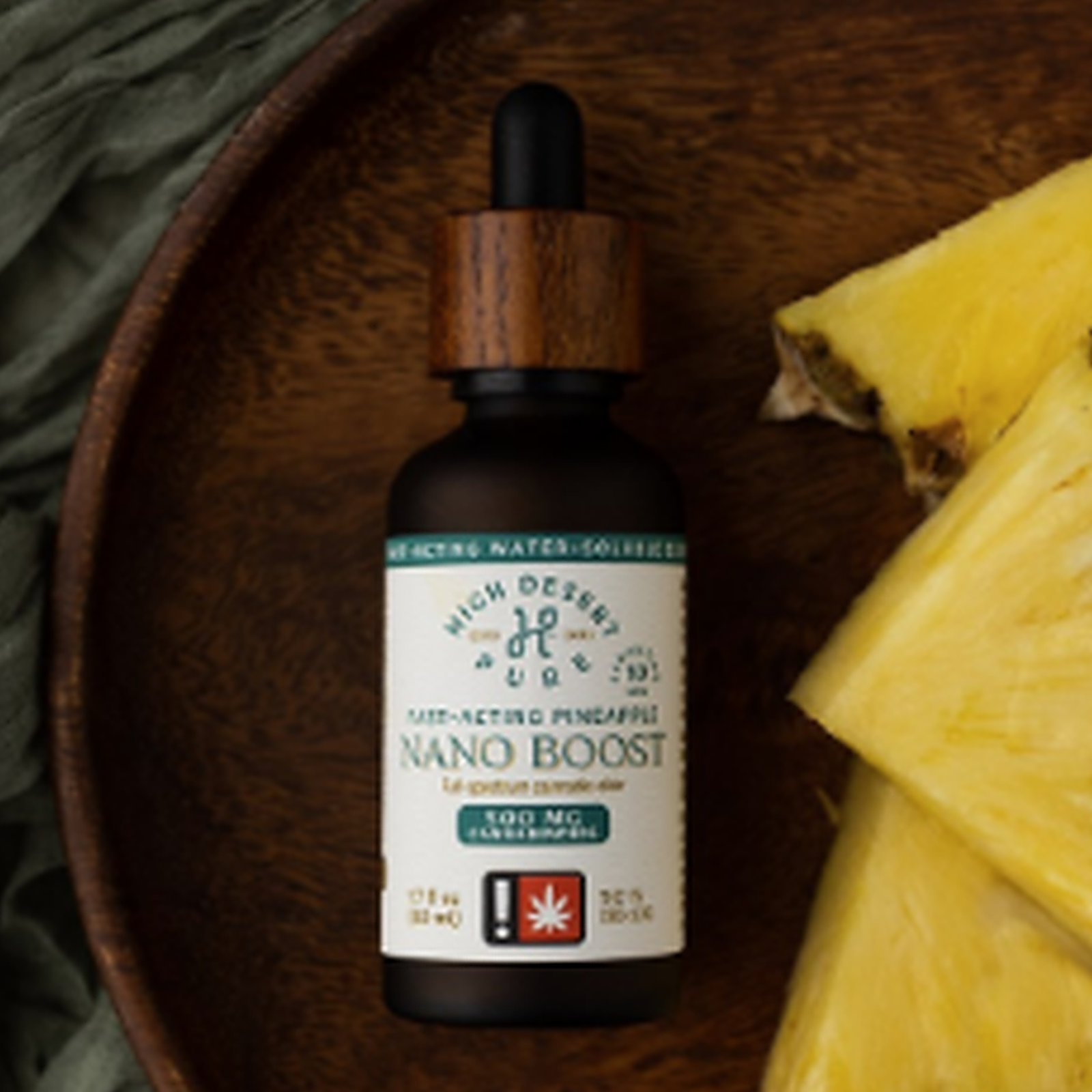 Photograph of product: tincture HDP elixir Nano BOOST oui'd