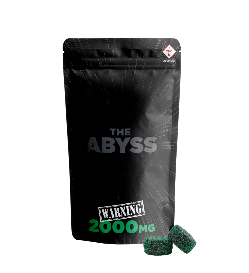 Photograph of product: The Abyss Green Apple Lemonade Gummies 2000mg