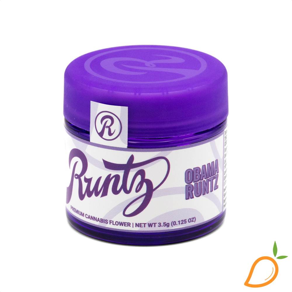 Photograph of product: 3.5g Obama Runtz Prepackaged Flower Runtz