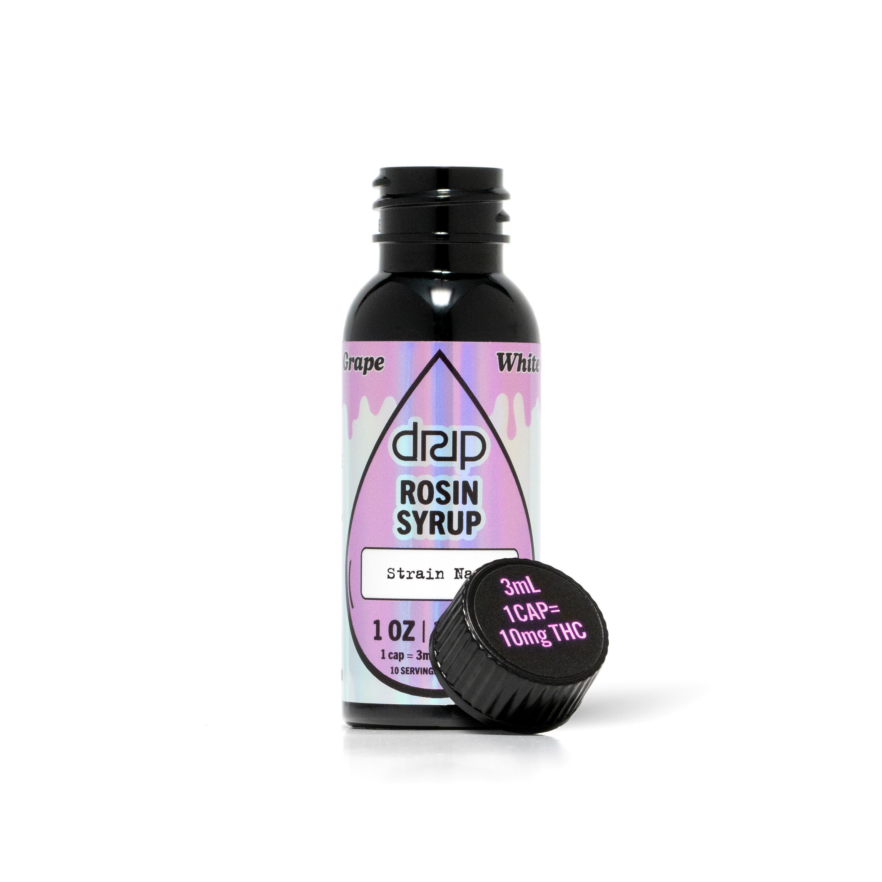 Photograph of product: (DRIP) ROSIN SYRUP (White Grape) (Glue Cake) 100mg