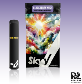 Photograph of product: Blackberry Kush | Disposable | .3g