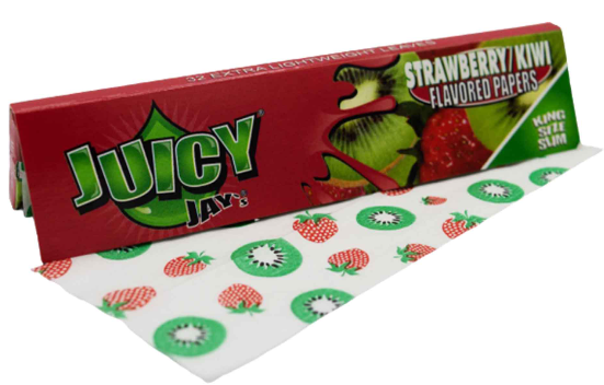 Photograph of product: Juicy Jay Papers Strawberry Kiwi