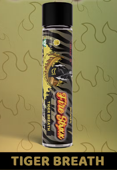 Photograph of product: Tigers Breath | 1G Infused Fire Styxx Pre-Roll (TAX INCLUDED)