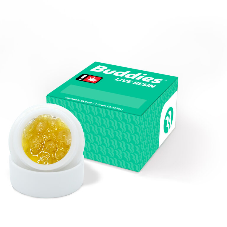 Photograph of product: Buddies | Live Resin | Diamonds & Sauce | Orange Cream Pop