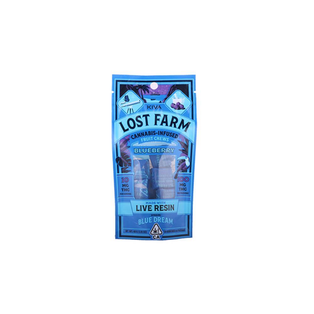 Photograph of product: Lost Farm - Blueberry Blue Dream - Chews - 100MG