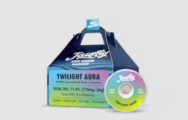 Photograph of product: Twilight Aura - Live Rosin Badder - Concentrate