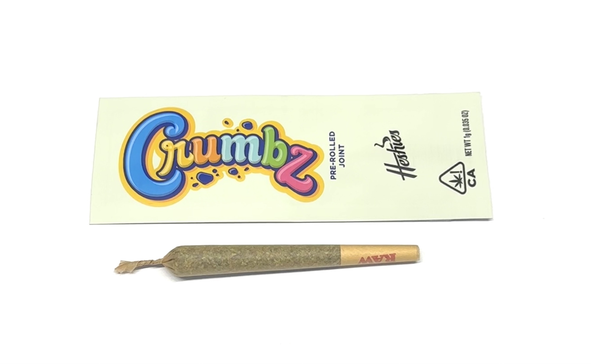 Photograph of product: Crumbz | Trainwreck | Preroll | 1G