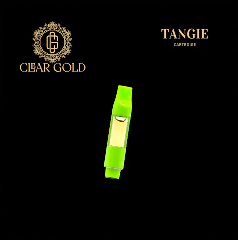 Photograph of product: Clear Gold Tangie (S) Vape Cartridge 1g