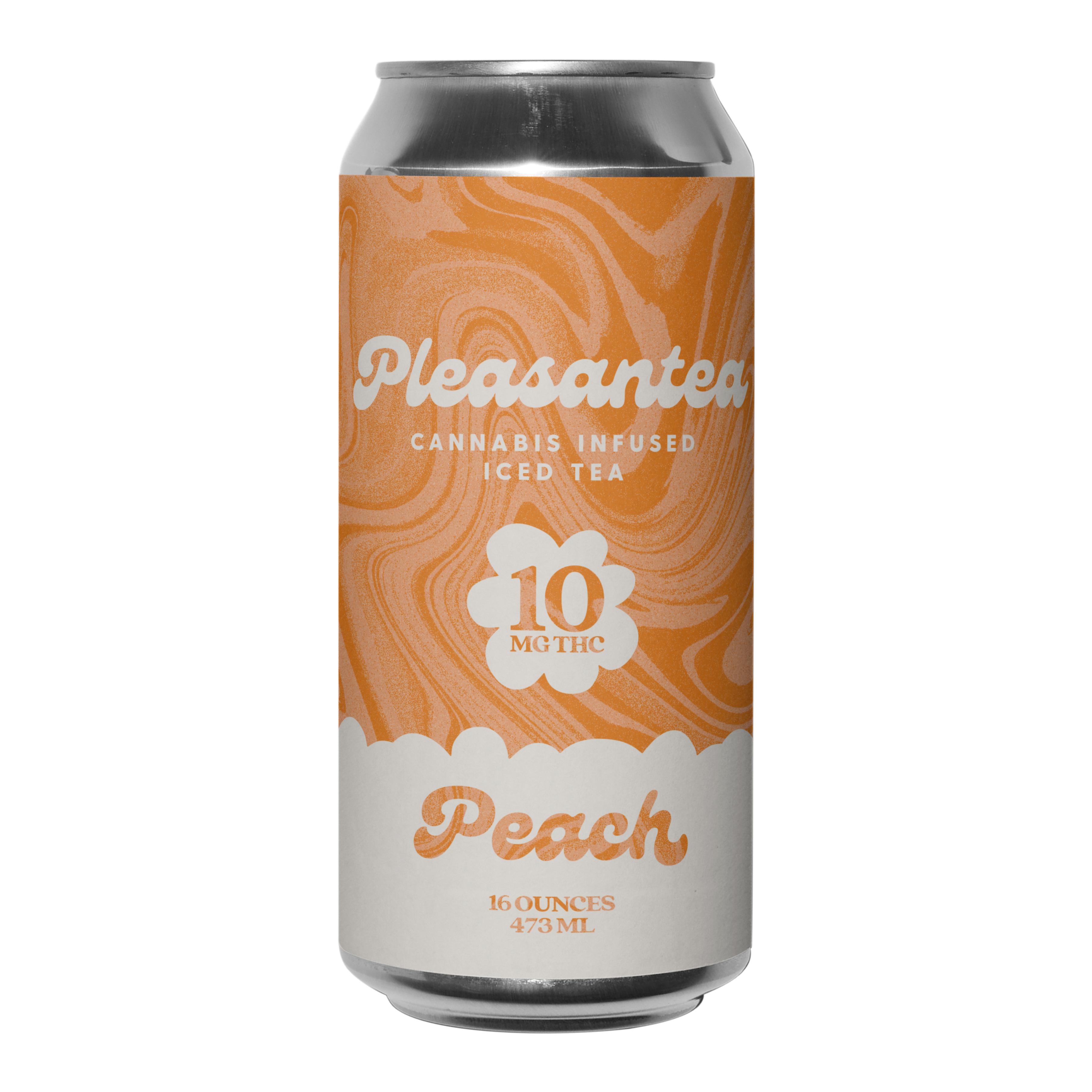Photograph of Product: Pleasanteas | Beverage | Peach Tea | 10mg