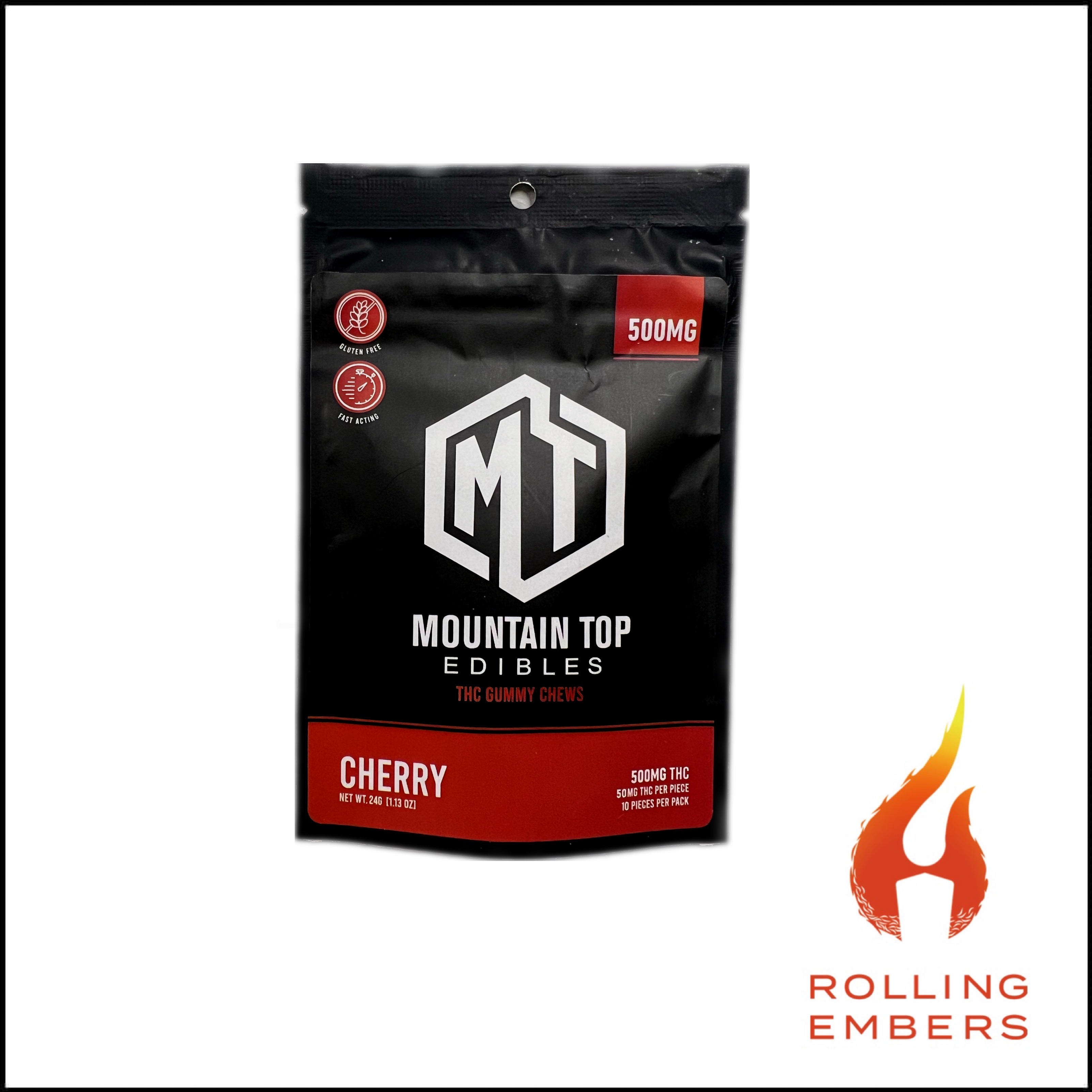 Photograph of product: Mt. Top | Cherry | Gummies
