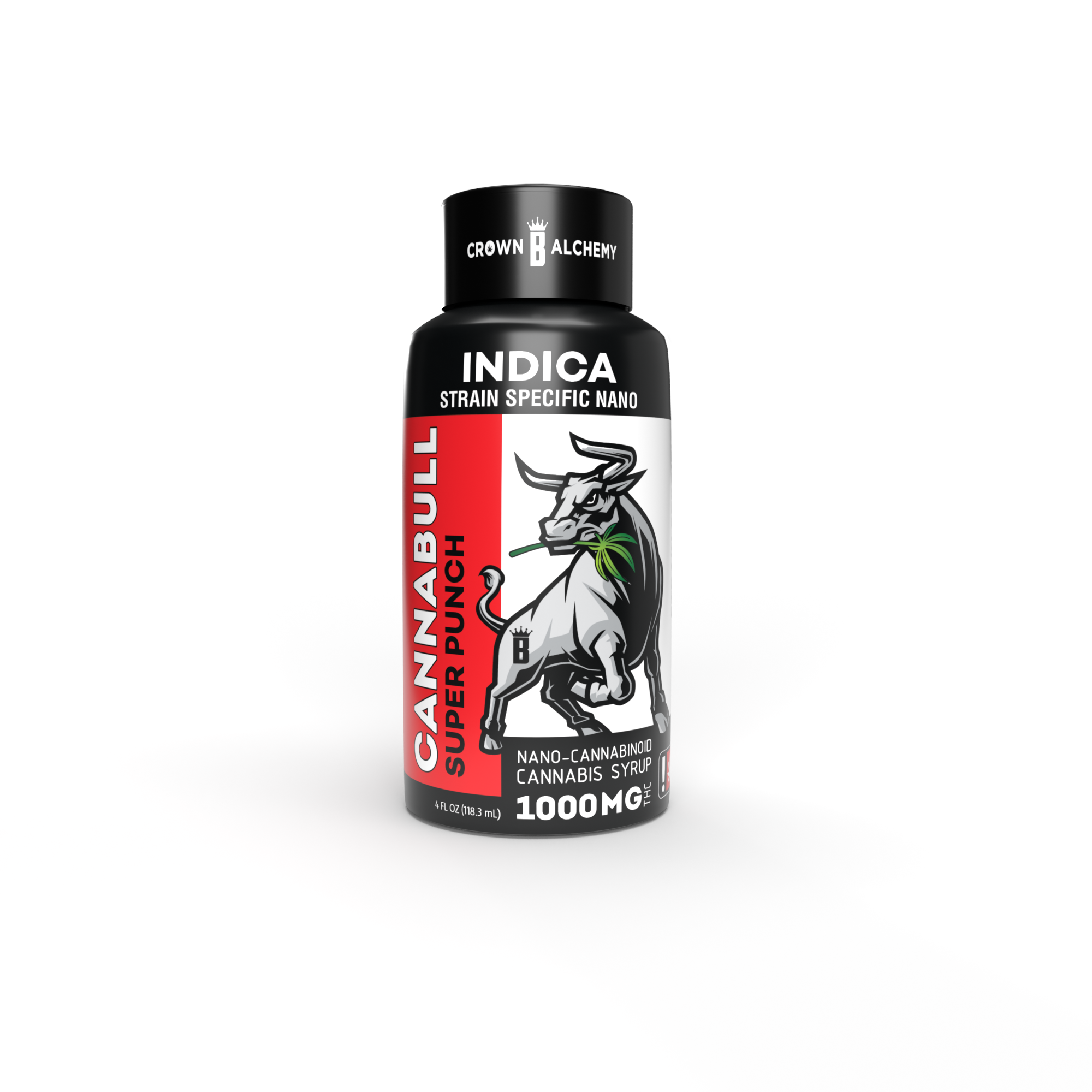 Photograph of product: Cannabull Nano Syrup | Super Punch 1000mg