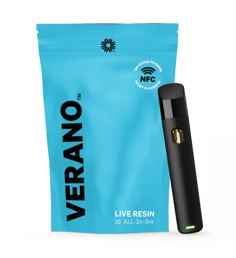 Photograph of product: Animal Kush Live Resin AIO 1000mg
