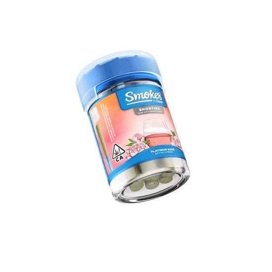 Photograph of product: D. Smokes By Sauce 5 x .6g Infused Pre Roll Pack - Platinum Rose - 