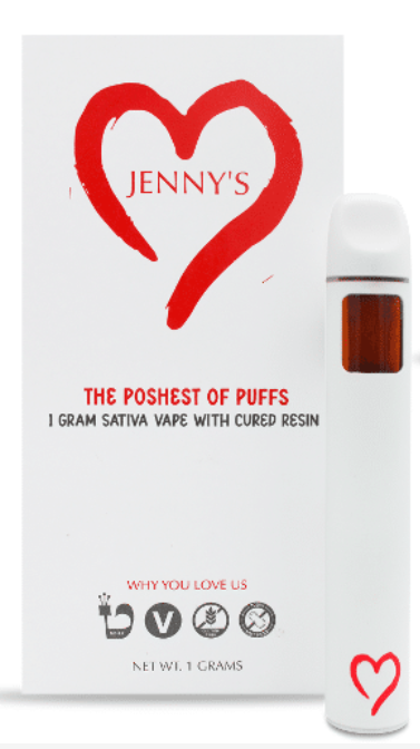 Photograph of product: Cured Resin Lemon Cherry Gelato - AIO (1.0g)