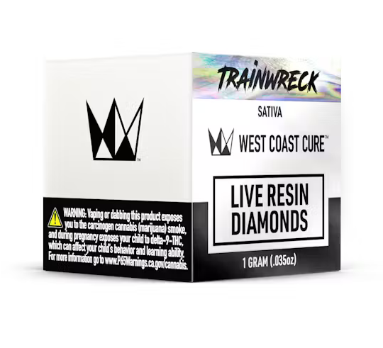 Photograph of product: TRAINWRECK | DIAMONDS | 1G SATIVA