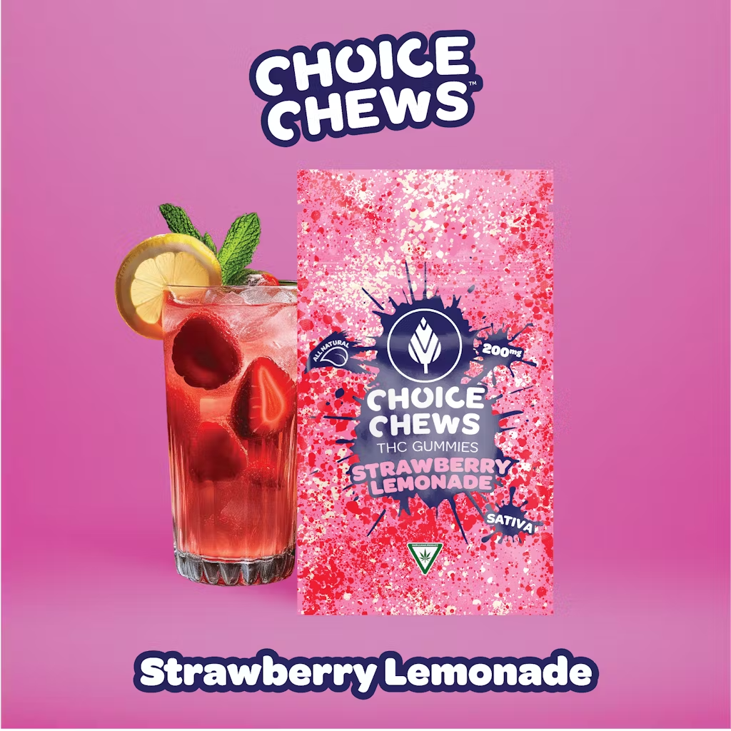 Photograph of Product: Strawberry Lemonade High Dose Gummies - 10 Pack