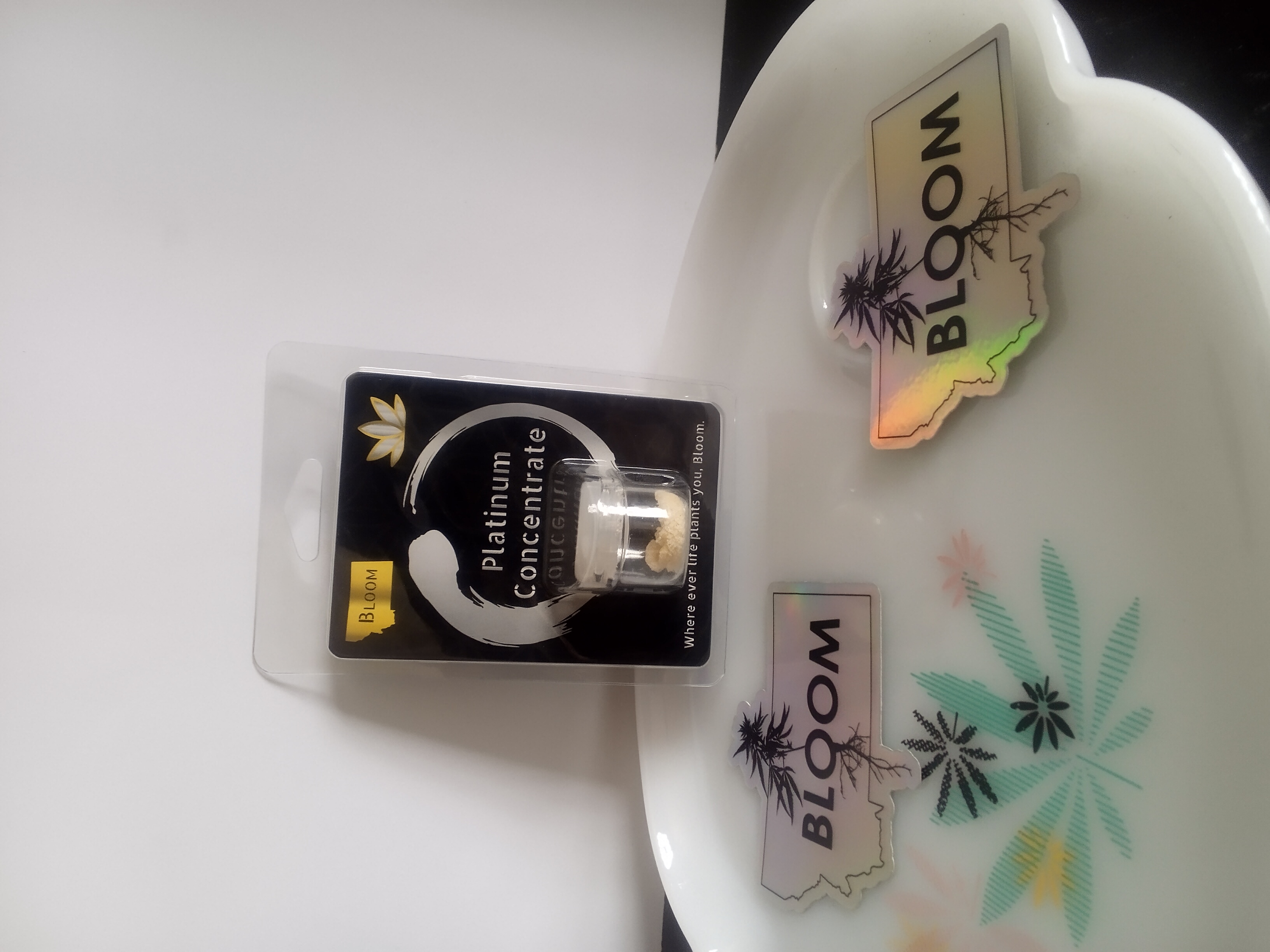 Photograph of product: Bloom Montana (1g Badder-Select-Peanut Butter Breath)