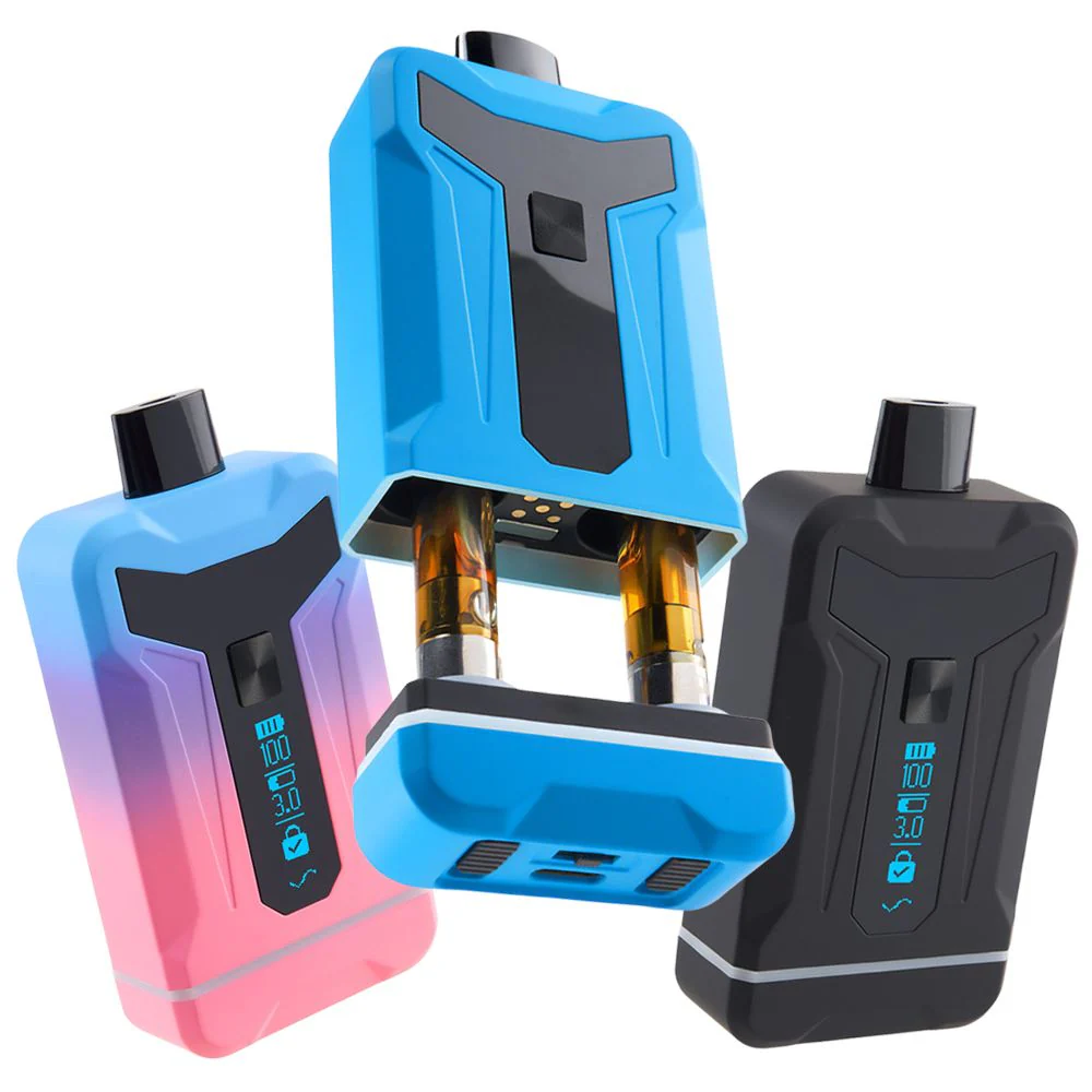Photograph of product: ooze | Duet Dual Cart Battery | 510 Thread
