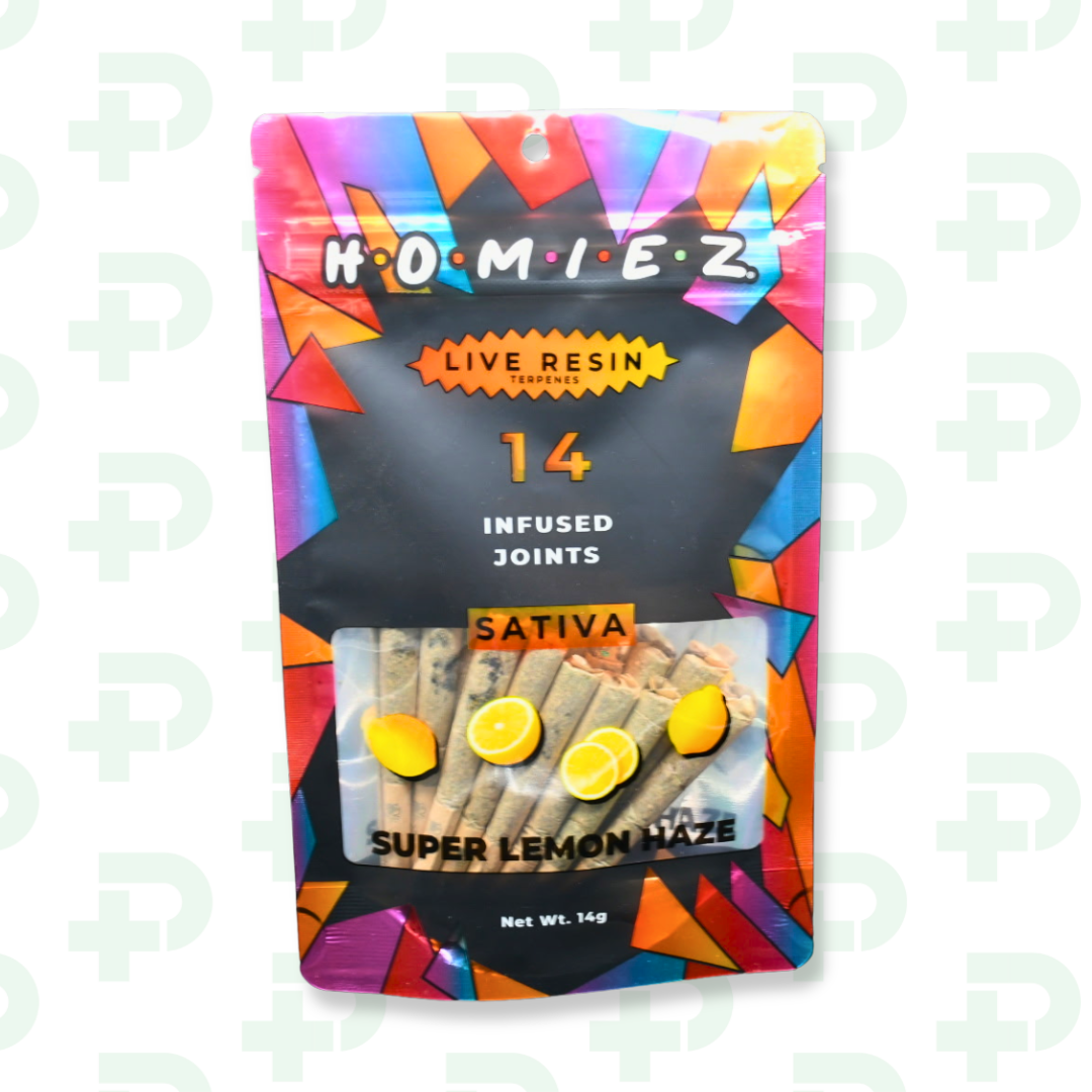 Photograph of product: Homiez 14 Pack Prerolls - Super Lemon Haze