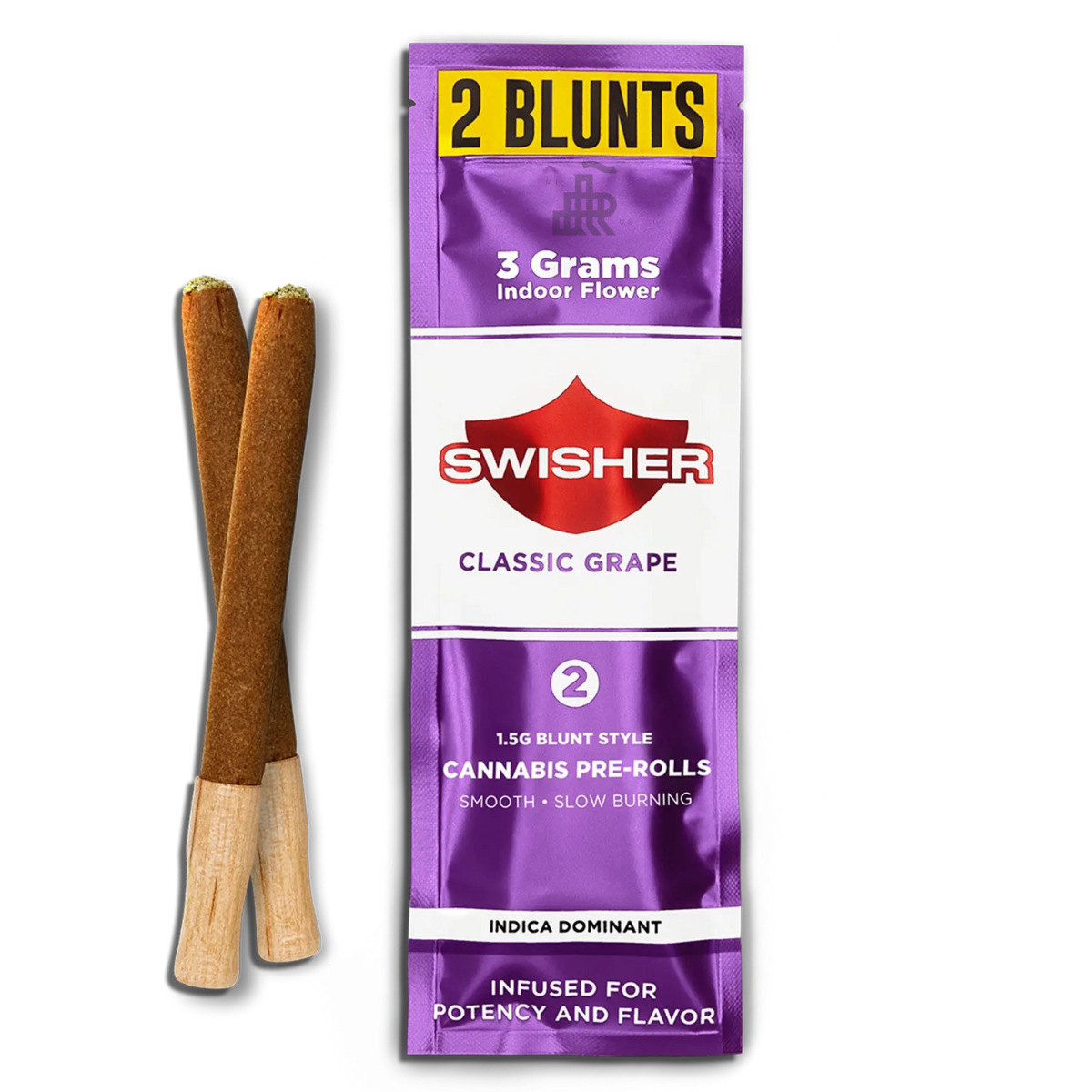 Photograph of product: Classic Grape | Infused | Blunts | 2pk
