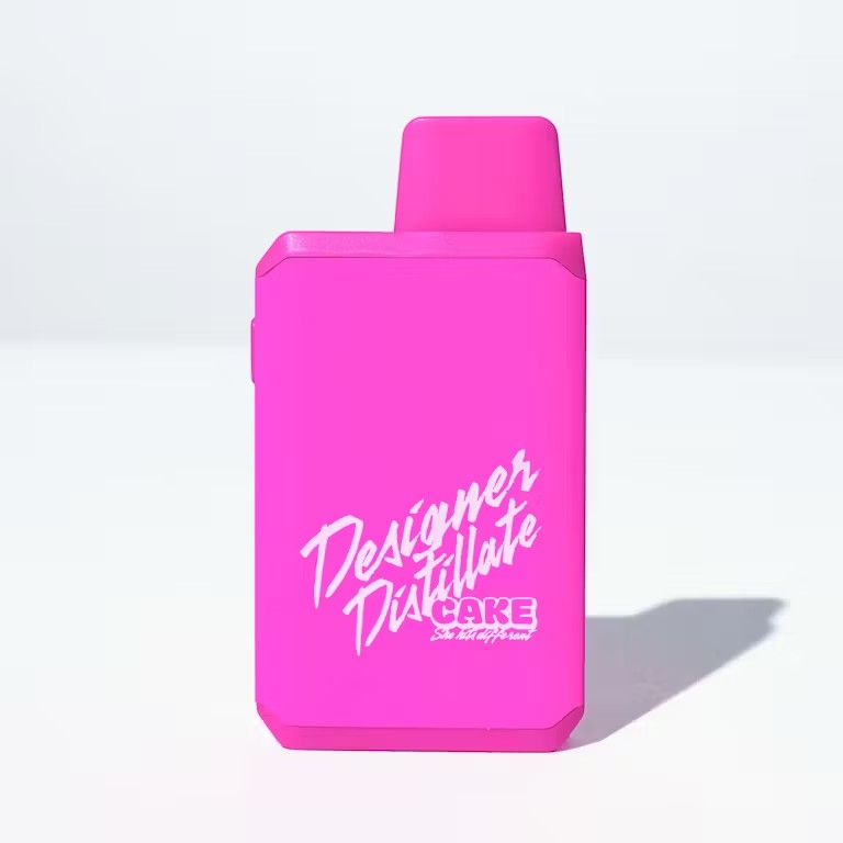 Photograph of product: Cake - Wild Cherry Zkittlez 1.25g Disposable Cart Oui'd