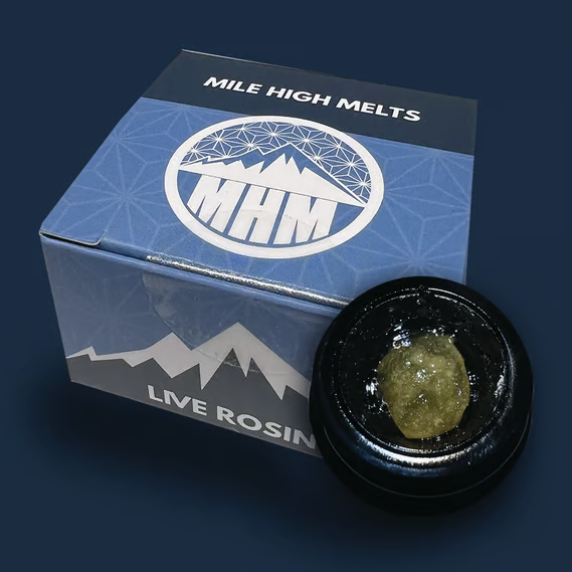 Photograph of product: Mile High Melts | Black Maple Live Rosin 1g - Hybrid