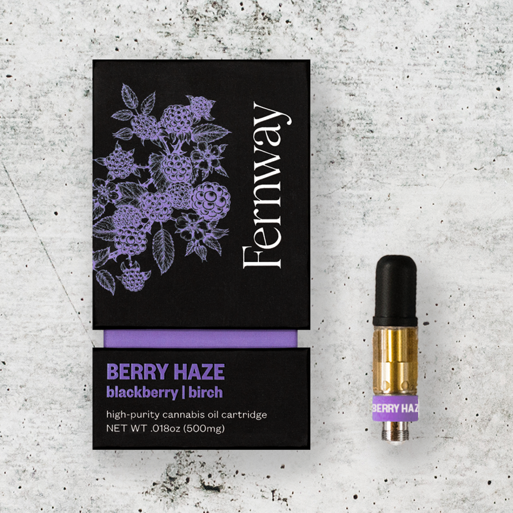 Photograph of product: Berry Haze | 1g Vape | Fernway