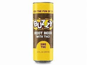 Photograph of product: Buzzy - Root Beer - 5mg Infused Soda