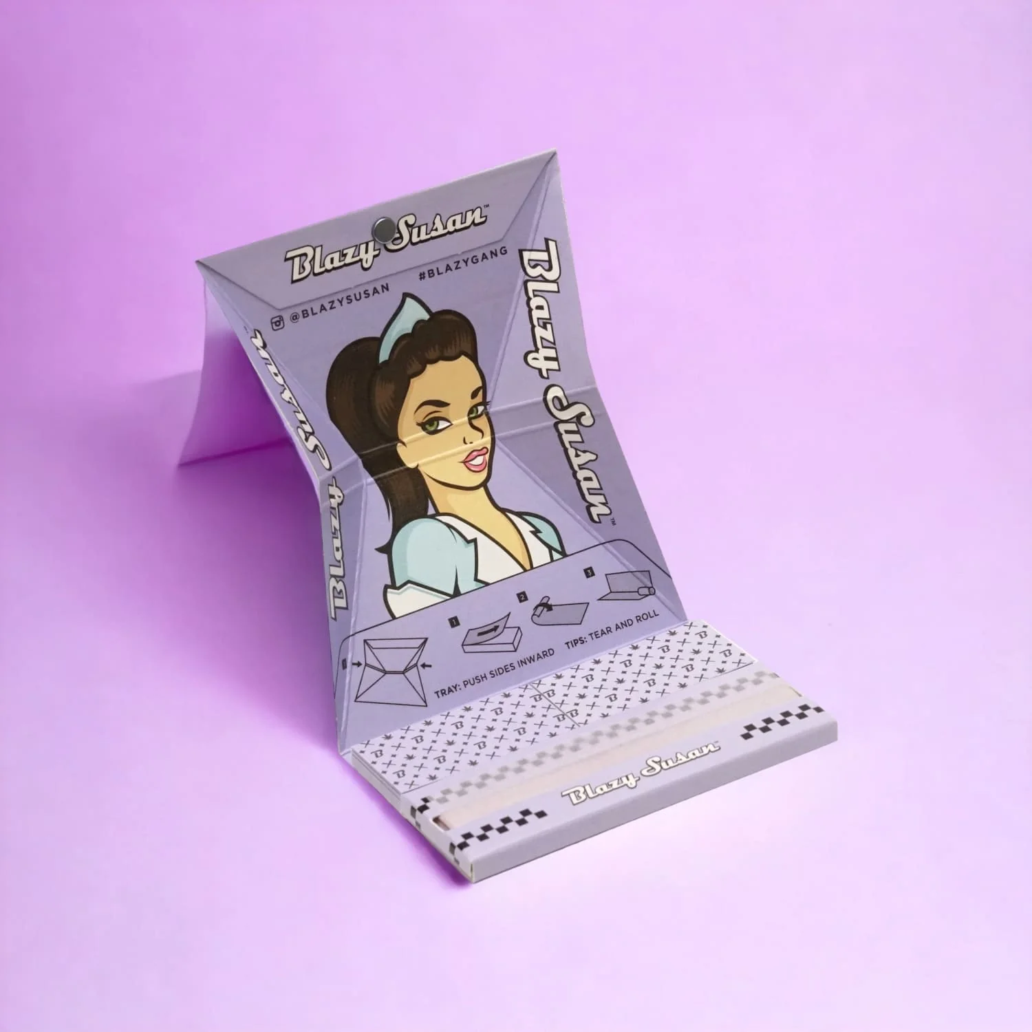 Photograph of product: Blazy Susan Purple Rolling kit