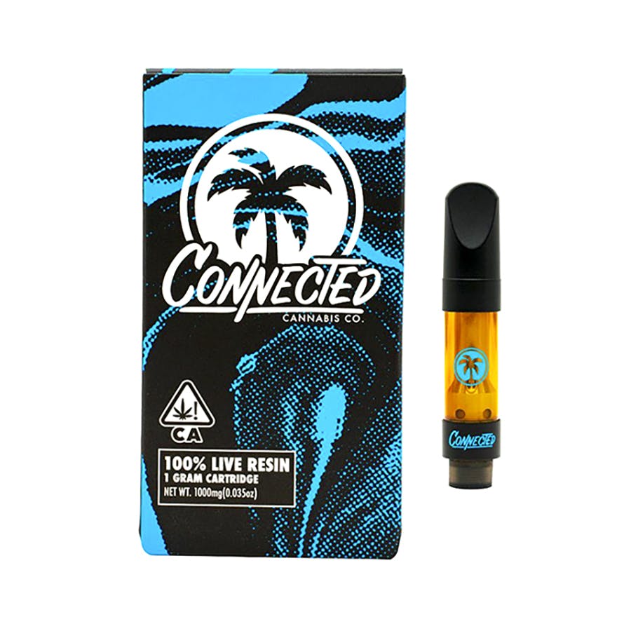 Photograph of product: CONNECTED - ELECTRIC BLUE 1G LIVE CARTlive